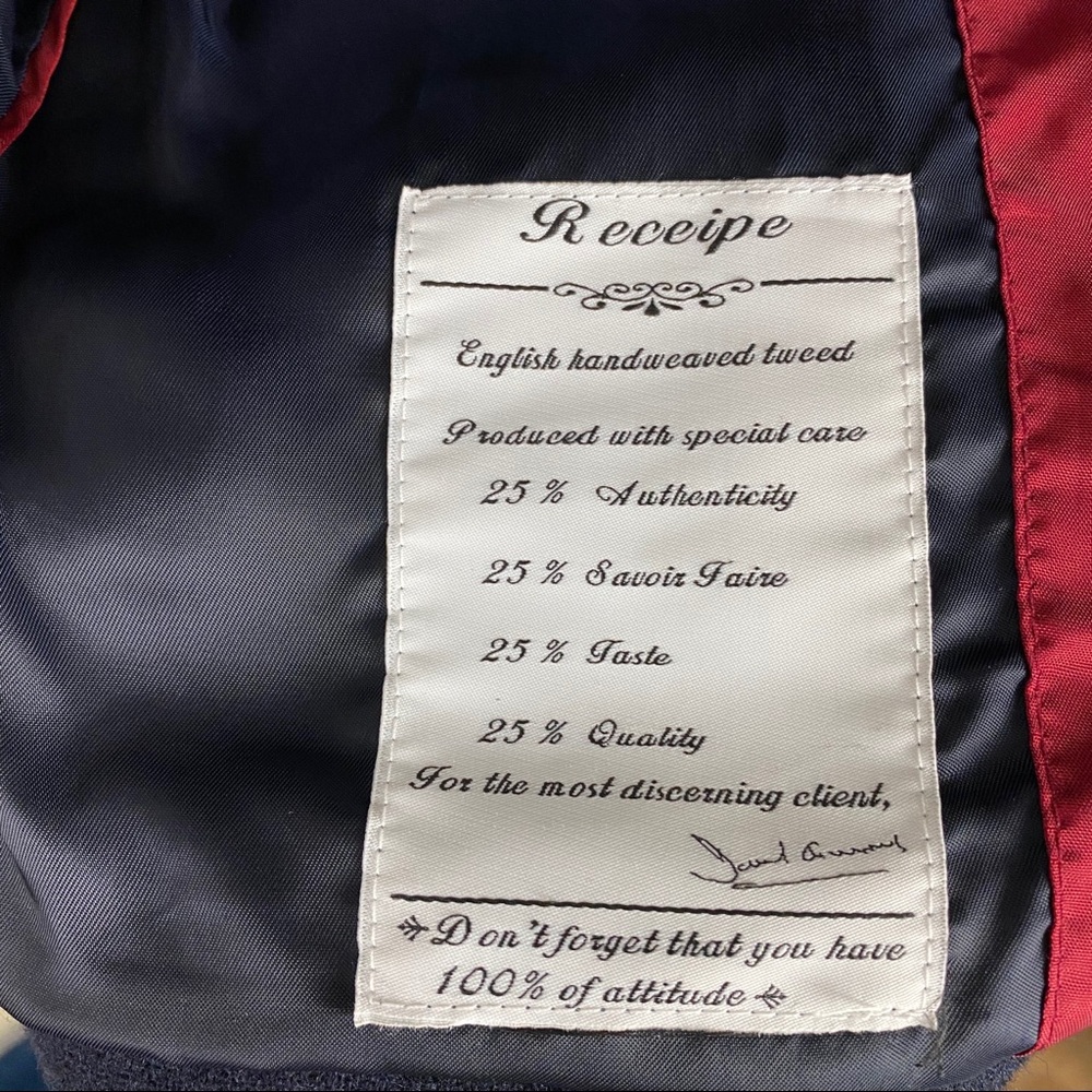 NWT DANIEL CREMIEUX Men’s "The University Jacket" - Picture 9 of 11